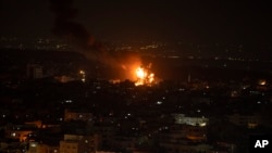 تصویری بعد از حمله اسرائیل به مواضع نیروهای حماس در غزه - بامداد جمعه ۱۸ فروردین ۱۴۰۲