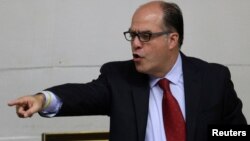 Julio Borges, presidente de la Asamblea Nacional de Venezuela. Foto de archivo.