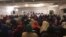 Members of the Somali-Canadian community discuss the issue of gang violence at a recent town hall meeting hosted by VOA's Somali Service, in Toronto, Canada.