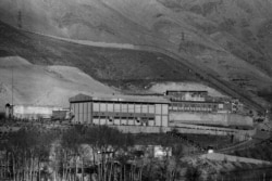 FILE - This Jan. 1987 photo shows Evin prison in Tehran, Iran.