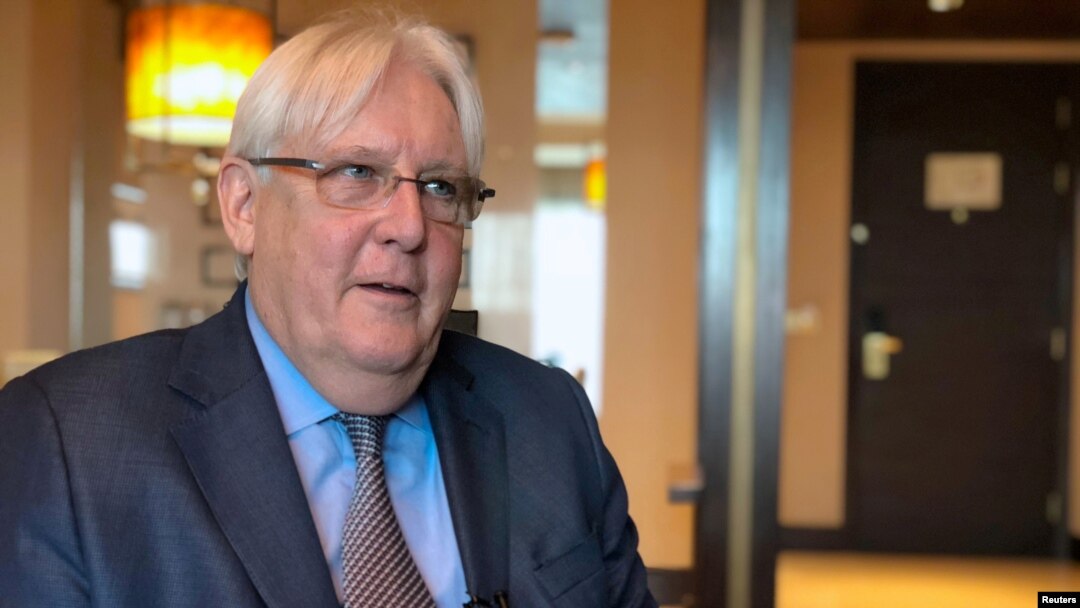 FOTO ARSIP – Utusan Khusus PBB untuk Yaman, Martin Griffiths, berbicara dalam wawancara dengn Reuters di Abu Dhabi, UAE, 4 Oktober 2018 (foto: REUTERS/Tarek Fahmy/Foto Arsip)