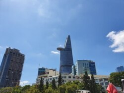 Skyscrapers rise over a vastly different Saigon-turned-Ho Chi Minh City than the one left by U.S. soldiers in the Vietnam War. (VOA)