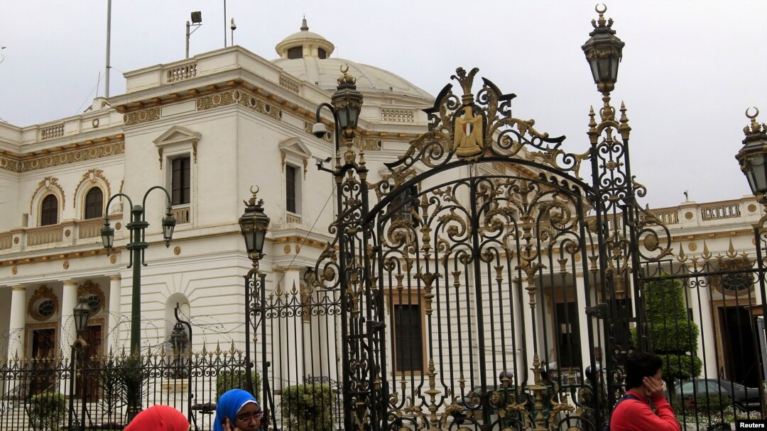 Trụ sở quốc hội tại Cairo, Ai Cập.