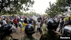 Maandamano yalioshuhudiwa awali nchini Kenya ya kushinikiza kivunjwa kwa Tume ya Uchaguzi, IEBC.