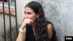 La bloguera Yoani Sánchez había acudido a una estación policial a interesarse por el paradero de otros detenidos.