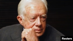 အမေရိကန်သမ္မတဟောင်း Jimmy Carter (ဧပြီ၊ ၁၃၊ ၂၀၀၈)