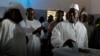 Macky Sall vote à Fatick au Sénégal le 24 février 2019.