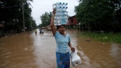 မင်းဘူးမှာ ရေဘေးဒုက္ခသည်တွေ အခက်အခဲရင်ဆိုင်