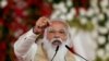 Perdana Menteri India Narendra Modi berpidato di Ahmedabad, India, 12 Maret 2021. (Foto: Reuters)