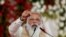 Perdana Menteri India Narendra Modi berpidato di Ahmedabad, India, 12 Maret 2021. (Foto: Reuters)