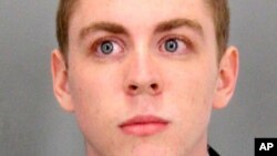 This undated booking photo provided by Santa Clara County Sheriff shows Brock Turner a former Stanford University swimmer who received six months in jail for sexually assaulting an unconscious woman. Dan Turner, Brock's father has ignited more outrage over the case by saying his son already has paid a steep price for "20 minutes of action" and said in a letter to the judge that the conviction of his son, on three felony sexual assault charges has shattered the 20-year-old, who has lost his appetite. (Santa Clara County Sheriff via AP)