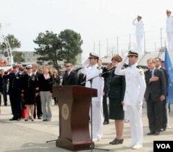 საქართველოს სანაპირო დაცვის პირადი შემადგენლობა და აშშ-ის ელჩი