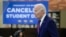 President Joe Biden speaks at Culver City Julian Dixon Library in Culver City, Calif., Feb. 21, 2024.