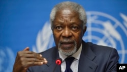 ကုလ အတွင်းရေးမှူးချုပ်ဟောင်း Kofi Annan