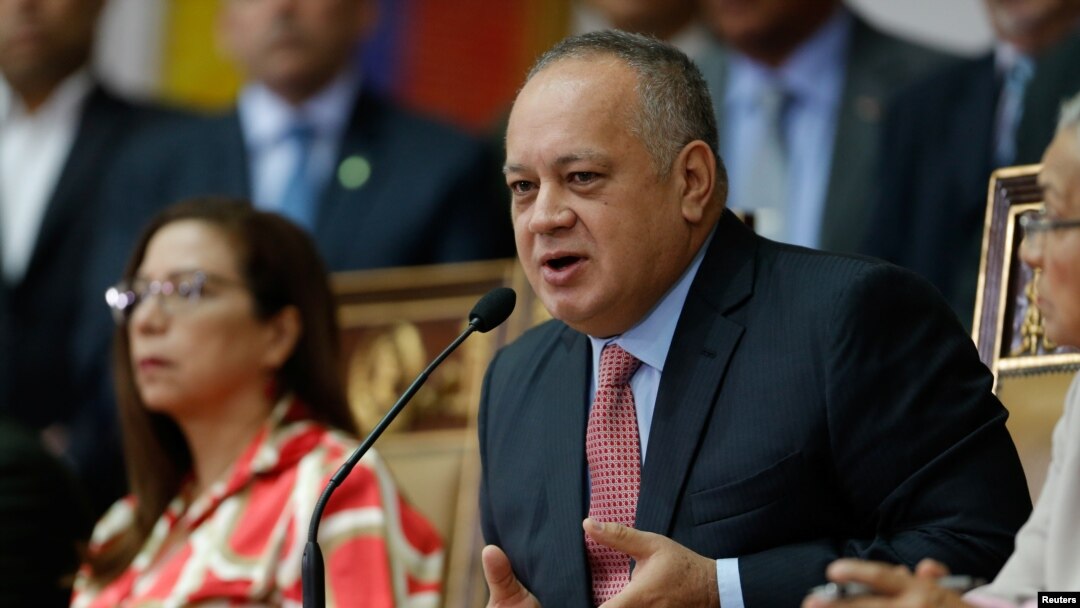 Diosdado Cabello, presidente de la Asamblea Nacional Constituyente, ANC, y vicepresidente del partido de gobierno aseguró en enero pasado que “el problema de fondo” se resolverá este mismo año con las elecciones parlamentarias.[Archivo]