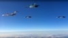 Đợt máy bay chiến đấu đầu tiên của Nga về nước từ Syria