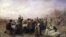 The first joint Thanksgiving as envisioned by artist Jennie Augusta Brownscombe (1850-1936), “The First Thanksgiving” (1914), oil on canvas, Pilgrim Hall Museum, Plymouth, Massachusetts.