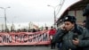 Russian Nationalists March Under Heavy Police Presence
