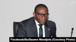 Guillaume Mandjolo ministre ya kala ya Coopération internationale ya RDC, Kinshasa, 28 juillet 2020, (Facebook/Guillaume Mandjolo)