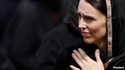 Thủ tướng Tân Tây Lan, Jacinda Ardern.