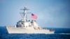Kapal Angkatan Laut AS Berlayar pada Jarak 12 Mil dari Pulau Sengketa