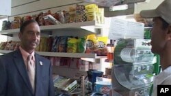 Pakistani-American businessman, M. Siddique Sheikh, bought his service station 30 years ago and remains in regular contact with his employees and customers