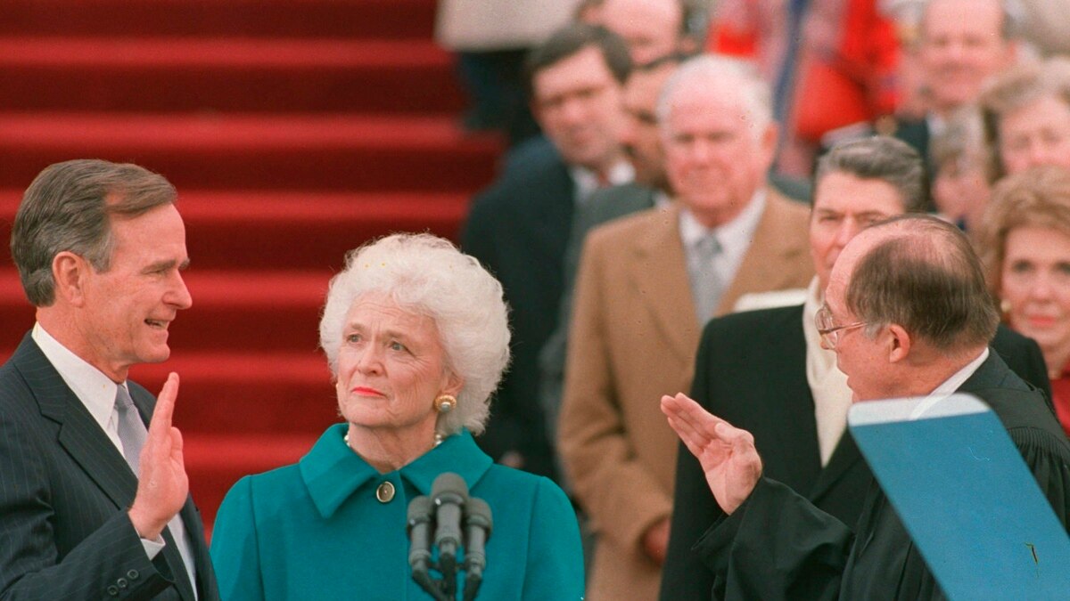 Who's Who In The Bush Family At Wednesday's State Funeral : NPR