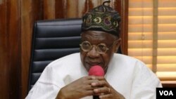 Lai Mohammed, Nigeria Minister of Information and Culture