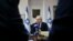 Israeli Prime Minister Benjamin Netanyahu chairs the weekly cabinet meeting at the Prime Minister's office in Jerusalem, Nov. 3, 2019. 