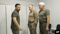 د اګست په میاشت کې روسي علاقې ته د یوکرېني ځواکونو په خفیه توګه د ورننوتلو وروسته د یوکرېن سرحدي علاقې ته دا د زېلېنسکي وړمبۍ دوره وه.