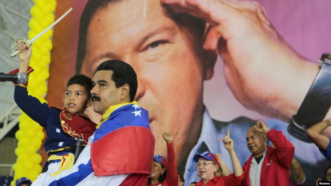 El presidente y candidato Nicolás Maduro es el favorito en las encuestas para ganar las elecciones presidenciales de Venezuela.