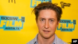 FILE - David Gordon Green, pictured at the South by Southwest Film Festival in Austin, Texas, March 11, 2016, will have the world premiere of his film "Stronger" at the Toronto International Film Festival in September.