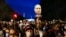 FILE - Demonstrators protest over the death of George Floyd, a black man who was in police custody in Minneapolis, near the White House in Washington, June 6, 2020.