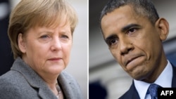 Анґела Меркель та Барак Обама