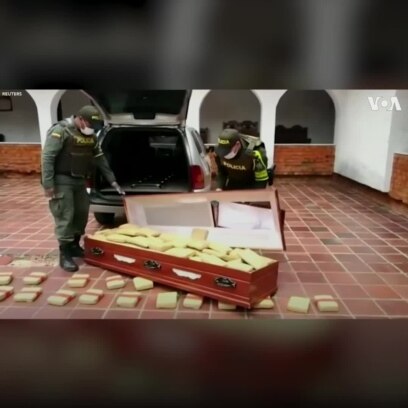Cảnh sát Colombia phát hiện cần sa trong quan tài