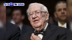 VOA60 America - Former Supreme Court Justice John Paul Stevens Dies at 99