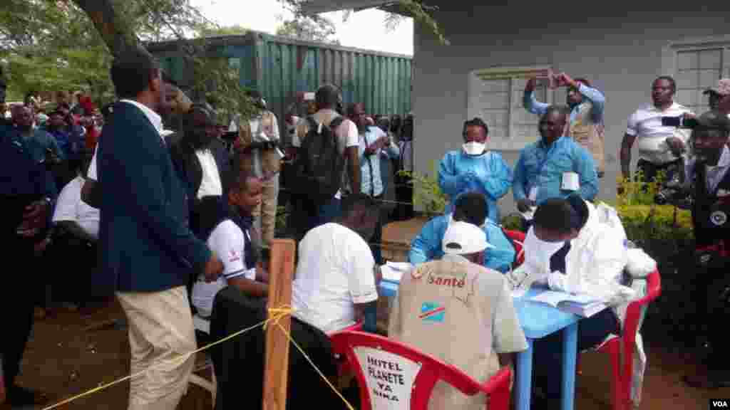 Congo Ebola vaccination