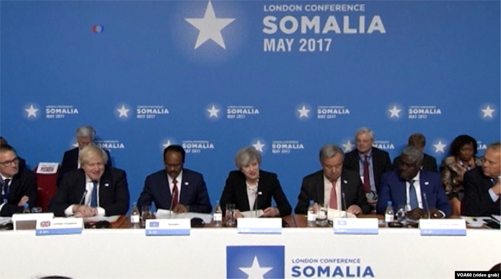 Somalia: Britaniya ta gudanar da wani babban taro kan yadda za&#39;a shawo kan matsalolin rayuwa da suka addabi Somalia, Mayu 11, 201