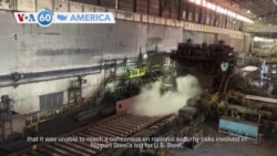 VOA60 America - Japan's Nippon Steel revises closing date for US Steel acquisition