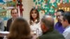 Melania Trump visita centro de detención de niños migrantes en Texas