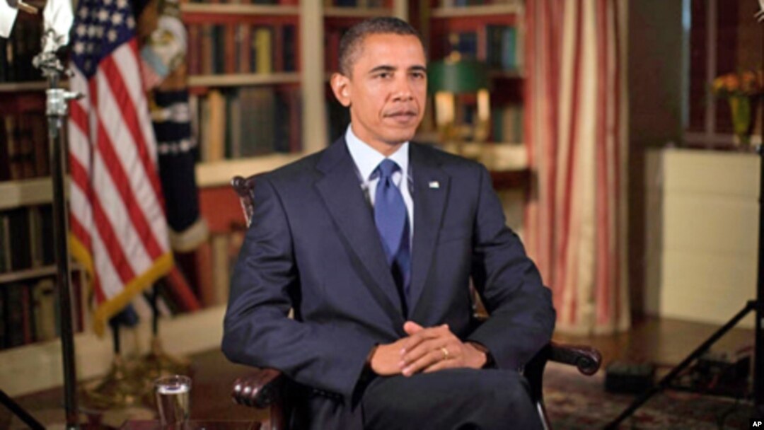 President Obama records his weekly address for August 21, 2010