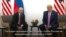 Трамп встретился с Путиным