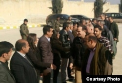 U.S. Presidential Envoy to Anti-Islamic State Coalition Brett McGurk arrived in Kobani over the weekend, officials said Feb. 1, 2016. (Facebook Photo Courtesy of Kurdish official Aldar Khalil)