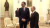 Predsednik Srbije Aleksandar Vučić i predsednik Ruske federacije Vladimir Putin, Foto: Video grab