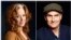 FILE - In this combination photo, singer Bonnie Raitt, left, appears in New York, March 7, 2016 and singer James Taylor poses in New York , May 13, 2015. 