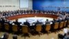وزیران دفاع روسیه و کشورهای عضو ناتو در جلسه شورای ناتو-روسیه در سال ۲۰۱۳ میلادی - آرشیو