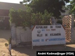 La commune du 6ème arrondissement de la ville de N'Djamena, au Tchad, le 21 octobre 2018. (VOA/André Kodmadjingar)