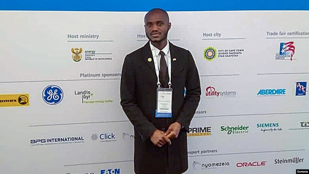 Rabby Gelson Ndombassy, director-geral da Comissão da União Africana da Juventude - Capítulo Angola
