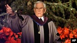 FILE - Rev. Robert H. Schuller.