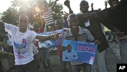 Partisans de Laurent Gbagbo a Adjamé